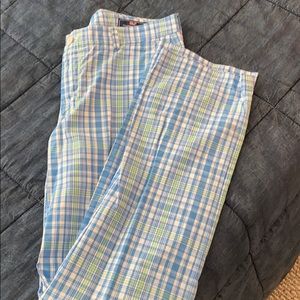 Vineyard Vines Plaid Cotton Pants